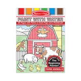 Farm Animals Paint with Water Kids' Art Pad X0