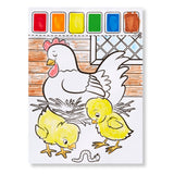 Farm Animals Paint with Water Kids' Art Pad X0