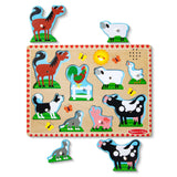 Farm Animals Sound Puzzle - 8 Pieces J4
