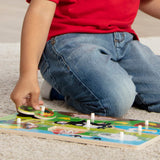 Farm Peg Puzzle - 8 pieces V1