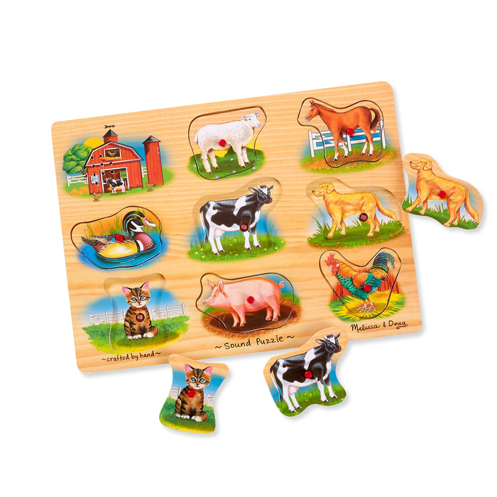 Farm Sound Puzzle - 8 Pieces G1