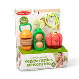 Farmers Market Veggie Rattles Trio Q2