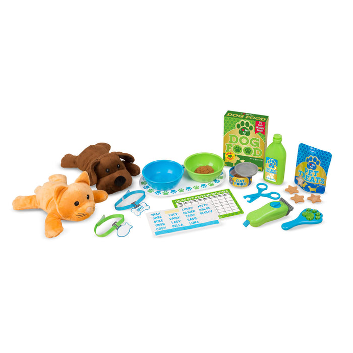 Feeding & Grooming Pet Care Play Set I2