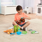Feeding & Grooming Pet Care Play Set I2