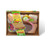 Felt Food Sandwich Play Set V8