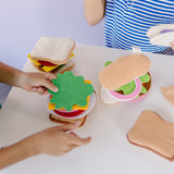 Felt Food Sandwich Play Set V8