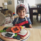 Felt Play Food - Pizza Set Q0