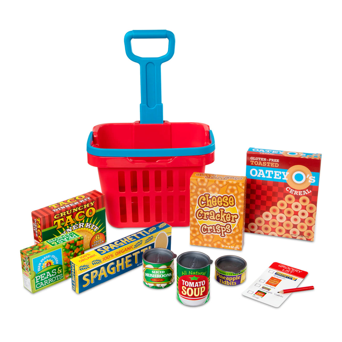 Fill & Roll Grocery Basket Play Set S7