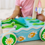 First Play Chomp & Clack Alligator Push Toy K7