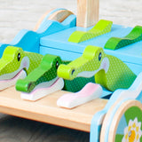 First Play Chomp & Clack Alligator Push Toy K7