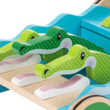 First Play Chomp & Clack Alligator Push Toy P3