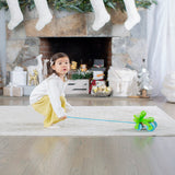 First Play Frolicking Frog Wooden Pull Toy P5