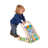 First Play Wooden Ring and Ding Forest Friends Push Toy B4