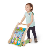First Play Wooden Ring and Ding Forest Friends Push Toy B4