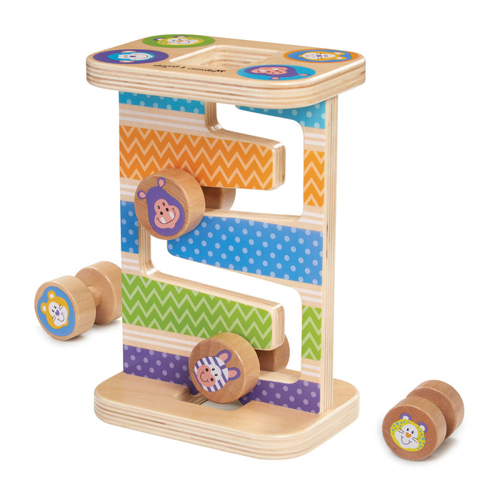 First Play Wooden Safari Zig-Zag Tower R1