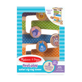 First Play Wooden Safari Zig-Zag Tower R1