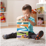 First Play Wooden Safari Zig-Zag Tower R1