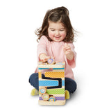 First Play Wooden Safari Zig-Zag Tower R1