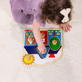 First Shapes Jumbo Peg Puzzle - 5 Pieces Q5