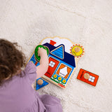 First Shapes Jumbo Peg Puzzle - 5 Pieces Q5