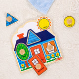 First Shapes Jumbo Peg Puzzle - 5 Pieces Q5