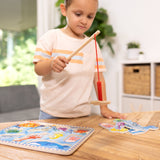 Fishing Magnetic Puzzle Game - 10 Pieces X1
