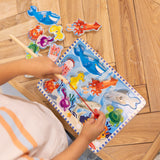 Fishing Magnetic Puzzle Game - 10 Pieces X1