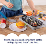 Flip & Fry Grill Play Set with Color Changing Water WOW! J7