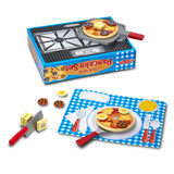 Flip & Serve Pancake Set - Wooden Play Food Z7