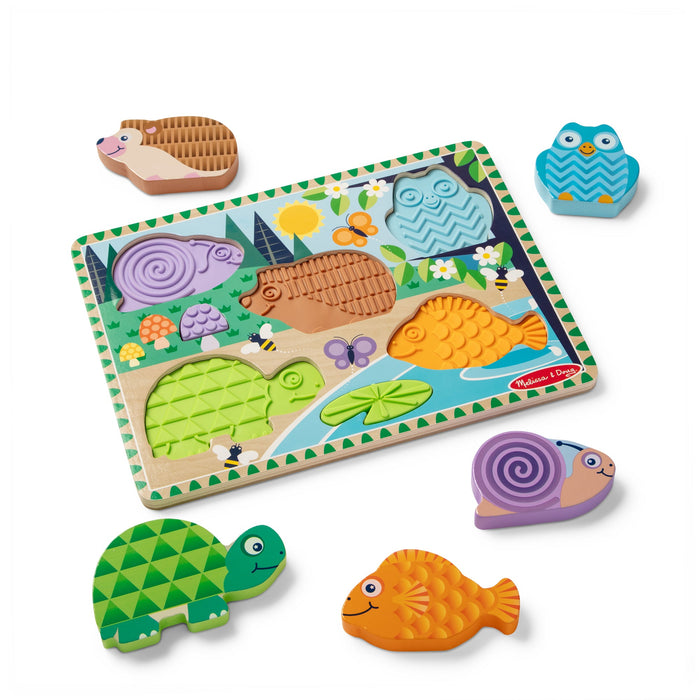 Forest Friends Touch & Feel Puzzle J8