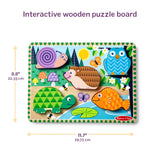 Forest Friends Touch & Feel Puzzle J8