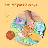 Forest Friends Touch & Feel Puzzle J8