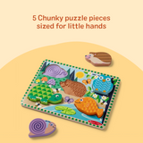 Forest Friends Touch & Feel Puzzle J8