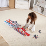 Giant Fire Truck Floor Puzzle - 24 Pieces C1