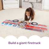 Giant Fire Truck Floor Puzzle - 24 Pieces C1