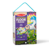 Glow-in-the-Dark Unicorn Floor Puzzle - 48 Pieces O6