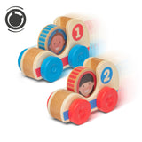 GO Tots Wooden Race Cars W7