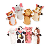 Hand Puppet 2-Pack: Farm Friends, Zoo Friends T7