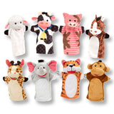 Hand Puppet 2-Pack: Farm Friends, Zoo Friends T7