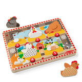 Happy Hens Push to Pop Puzzle V2