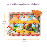 Happy Hens Push to Pop Puzzle V2