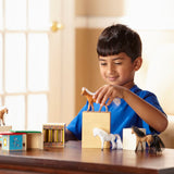 Horse Carrier Wooden Vehicles Play Set M3