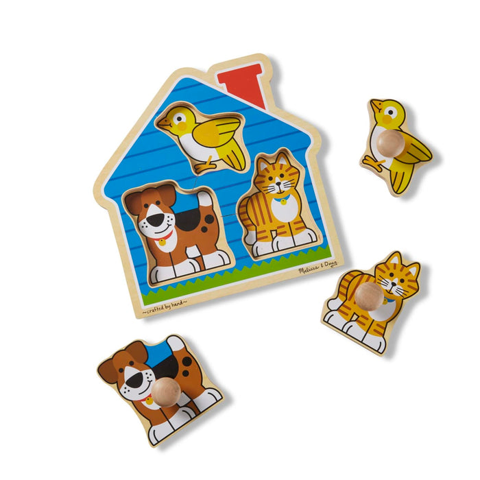 House Pets Jumbo Knob Puzzle - 3 Pieces H9