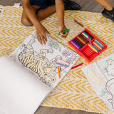 Jumbo Coloring Pad - Animals K5