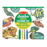 Jumbo Coloring Pad - Animals K5