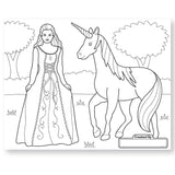 Jumbo Coloring Pad - Princess & Fairy N5