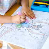 Jumbo Coloring Pad - Princess & Fairy N5