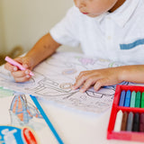 Jumbo Coloring Pad - Vehicles A2