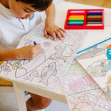 Jumbo Coloring Pad - Vehicles A2