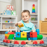 Jumbo Wooden Stacking Train – Classic K3